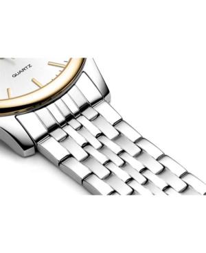 Men Classic Analog Klasické Swiss Quartz Watch ADRIATICA Silver Dial 40mm A1024.2113Q image 3