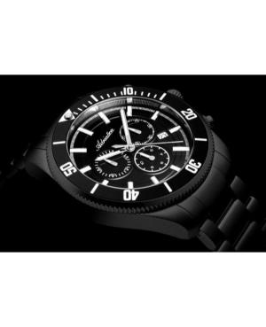 Mężczyźni Classic Analog Szwajcar kwarcowy Zegarek Chronograf ADRIATICA Czarny Wybierz A1139.B116CHN image 4