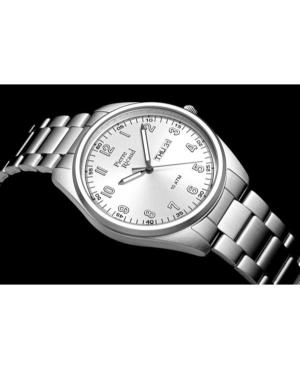Men Classic Analog Quartz Watch PIERRE RICAUD Silver Dial 41mm P6053.5123Q image 4