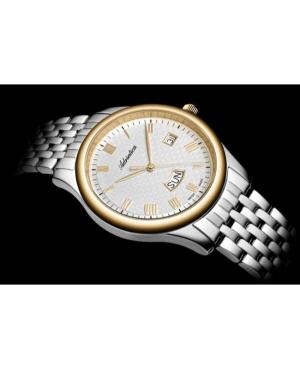 Men Classic Analog Swiss Quartz Watch ADRIATICA Silver Dial 40mm A1025.2163Q image 4