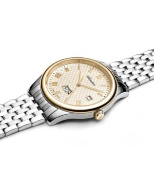 Men Classic Analog Swiss Quartz Watch ADRIATICA Gold color Dial 40mm A1025.2161Q image 1