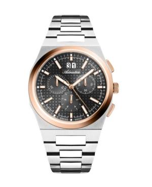 Men Classic Analog Swiss Quartz Watch Chronograph ADRIATICA Černá Dial 40mm A8326.R116CH
