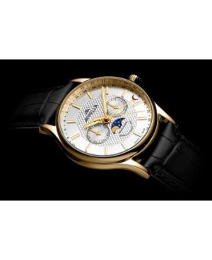 Men Classic Analog Swiss Quartz Watch APPELLA Silver Dial 42mm L70013.1213QF image 4