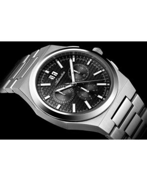 Vyriškas Classic Analog Swiss Kvarcinis Watch Chronograph ADRIATICA Juodas Dial 40mm A8326.5114CH image 2