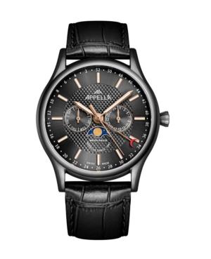 Vyriškas Classic Analog Swiss Kvarcinis Watch APPELLA Juodas Dial 42mm L70013.S2R6QF
