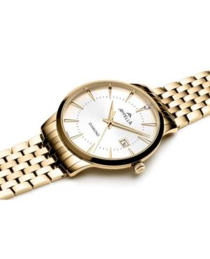 Men Classic Analog Swiss Quartz Watch APPELLA Silver Dial 40mm L12003.1193DQ image 1