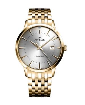 Чоловічий Швейцарський Наручний Годинник APPELLA L12003.1197DQ