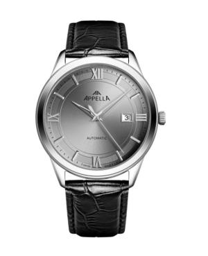 Mężczyźni Classic Analog Szwajcar automatyczny Zegarek APPELLA Kolor srebrny Wybierz 42mm L70014.5267A
