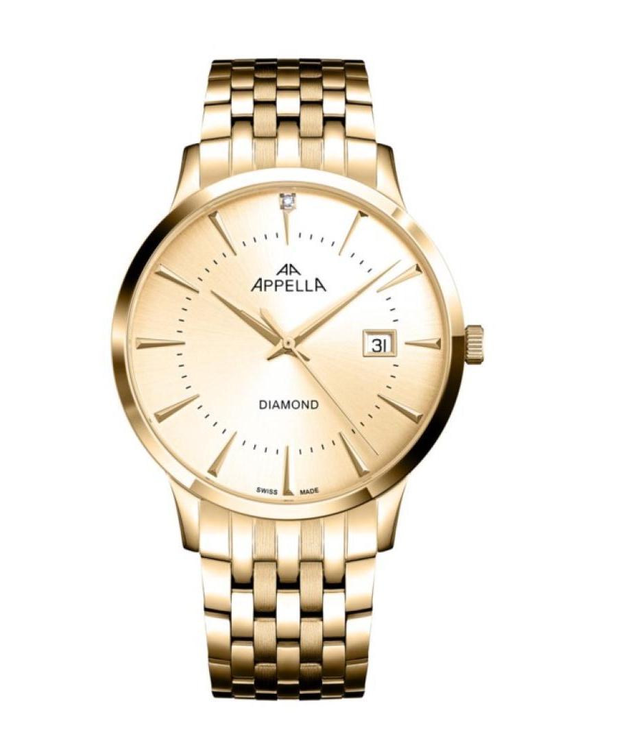 Чоловічий Швейцарський Наручний Годинник APPELLA L12003.1191DQ