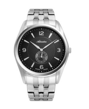Men Classic Analog Swiss Quartz Watch ADRIATICA Schwarz Dial 41mm A8279.5156Q