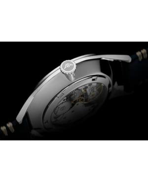 Men Classic Analog Luxury Swiss Automatic Watch APPELLA Blau Dial 41mm L90.5215M image 8