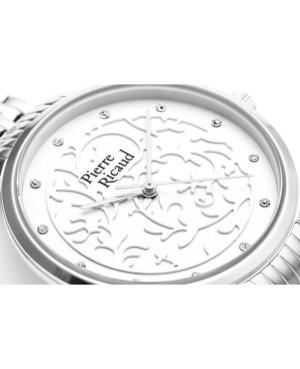Moteriškas Classic Analog Kvarcinis Watch PIERRE RICAUD Sidabras Dial 34mm P21065.5143Q image 6