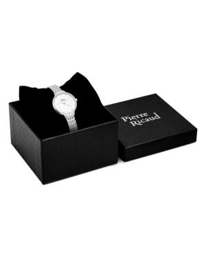 Moteriškas Classic Analog Kvarcinis Watch PIERRE RICAUD Sidabras Dial 34mm P21065.5143Q image 13