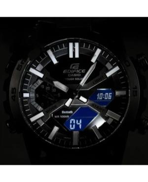 Men Sports Klassisch Japan Quartz Digital Watch Alarm CASIO ECB-2000DD-1AEF Schwarz Dial 48mm image 4