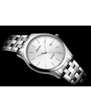 Vyriškas Classic Analog Klasikinis Swiss Kvarcinis Watch ADRIATICA Sidabras Dial 42mm A8303.5113Q image 4