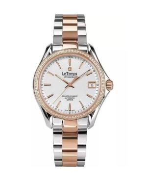 Kobiety Luxury Szwajcar automatyczny Zegarek LE TEMPS LT1033.44BT02