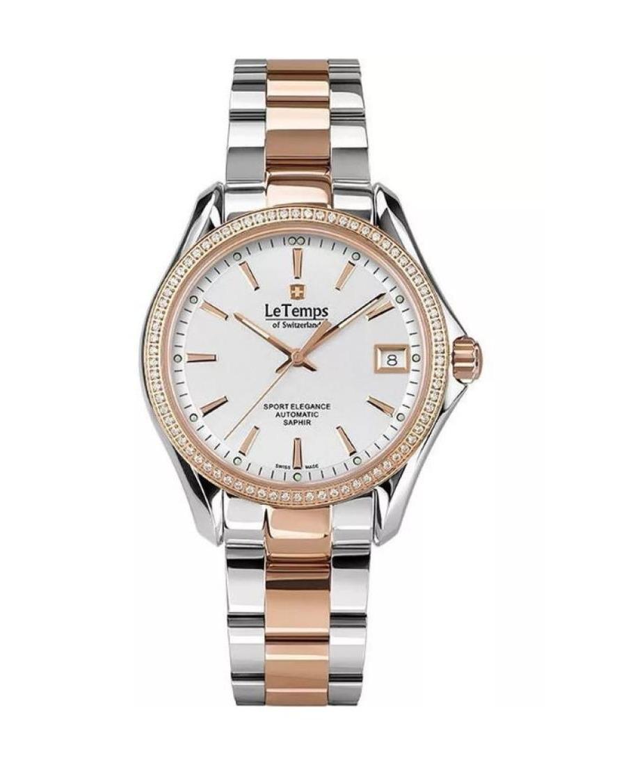 Kobiety Luxury Szwajcar automatyczny Zegarek LE TEMPS LT1033.44BT02