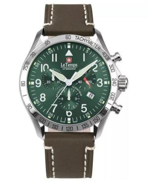 Mężczyźni Szwajcar kwarcowy Zegarek Chronograf LE TEMPS LT1041.04BL16