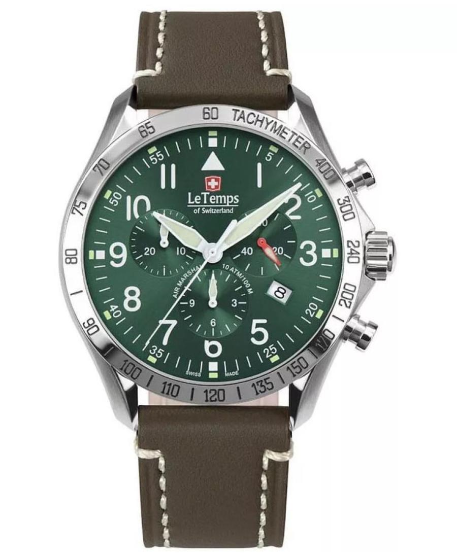 Mężczyźni Szwajcar kwarcowy Zegarek Chronograf LE TEMPS LT1041.04BL16
