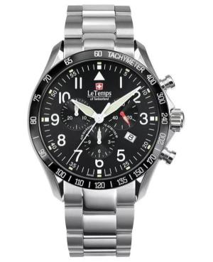 Mężczyźni Szwajcar kwarcowy Zegarek Chronograf LE TEMPS LT1041.12BS01