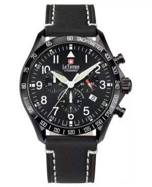 Men Swiss Quartz Watch Chronograph LE TEMPS LT1041.21BL25