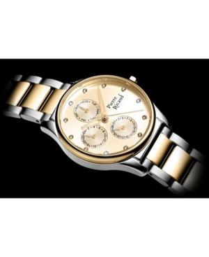 Women Classic Analog Watch PIERRE RICAUD Gold color Dial 32.1mm P21057.2141QF image 4