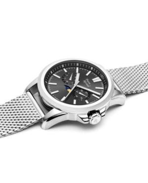 Men Classic Analog Watch PIERRE RICAUD Silver color Dial 46mm P60034.5117QF image 1