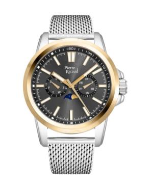 Mężczyźni Classic Analog Zegarek PIERRE RICAUD Kolor srebrny Wybierz 46mm P60034.2117QF