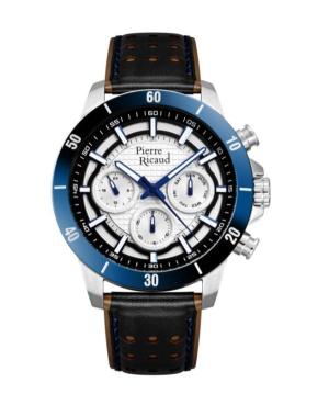 Mężczyźni Classic Analog kwarcowy Zegarek PIERRE RICAUD Srebrna Wybierz 47mm P60028.T213QF