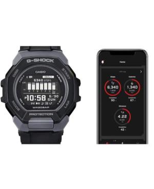 Vyriškas Sportinis Su funkcijomis Diver Japoniškas Kvarcinis Digital Watch Alarm CASIO GBD-300-1ER G-Shock Juodas Dial 47mm image 3