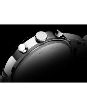 Men Classic Analog Swiss Quartz Watch Chronograph ADRIATICA Schwarz Dial 45mm A8383.4116CH image 7