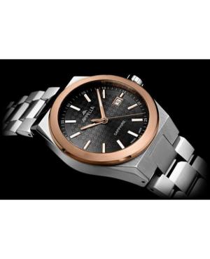Mężczyźni Classic Analog Szwajcar kwarcowy Zegarek APPELLA Czarny Wybierz 41mm L70015.R116Q image 4