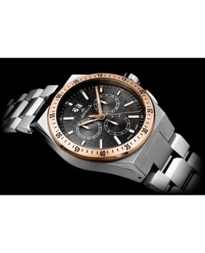 Men Classic Analog Swiss Quartz Watch Chronograph APPELLA Black Dial 41mm L70015.R116CH image 4