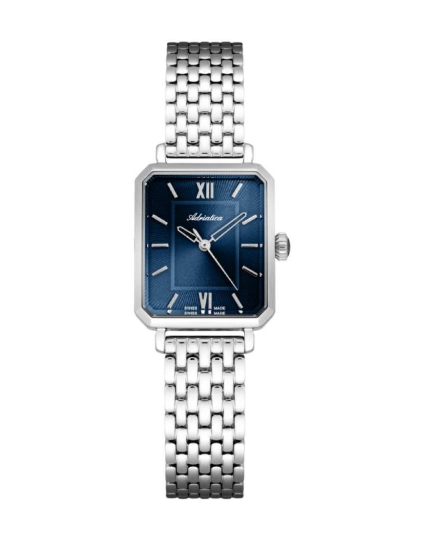 Moteriškas Classic Analog Swiss Kvarcinis Watch ADRIATICA Mėlyna Dial A3838.5165Q