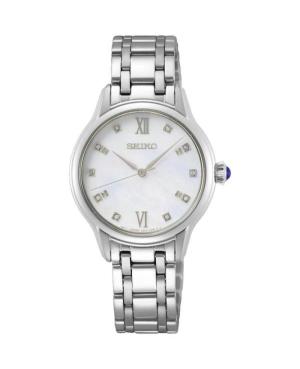 Women Japan Quartz Analog Watch SEIKO SRZ537P1 Pearl color Dial