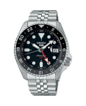 Vyriškas Sportinis Japoniškas Kvarcinis - elektroninis, Solar Rodyklinis Watch SEIKO SSK001K1 Juodas Dial
