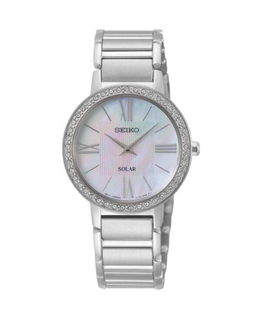 Women Japan Quartz Analog Watch SEIKO SUP431P1 Pearl color Dial