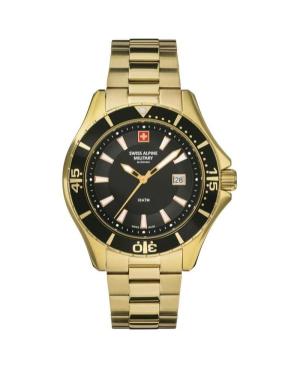 Vyriškas Kvarcinis Rodyklinis Watch SWISS ALPINE MILITARY 7040.1117SAM Juodas Dial