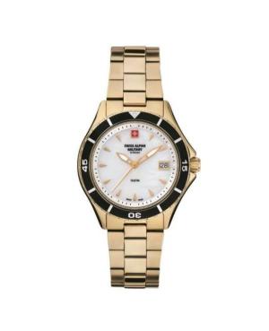 Women Quartz Analog Watch SWISS ALPINE MILITARY 7740.1113SAM Pearl color Dial