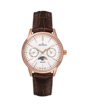 Women Quartz Analog Watch GROVANA 3766.1562 Weiß Dial