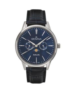 Vyriškas Kvarcinis Rodyklinis Watch GROVANA 1766.1535 Mėlyna Dial