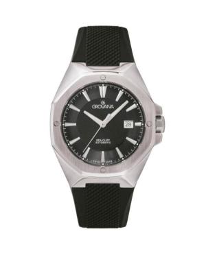 Mężczyźni Luxury automatyczny analogowe Zegarek GROVANA 2200.2837 Czarny Wybierz