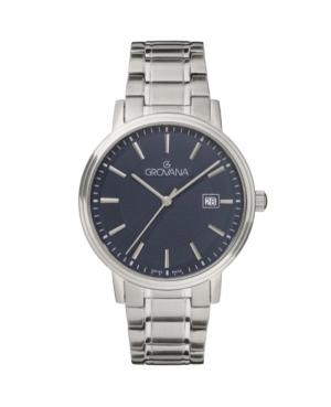 Vyriškas Kvarcinis Rodyklinis Watch GROVANA 1550.1136 Juodas Dial