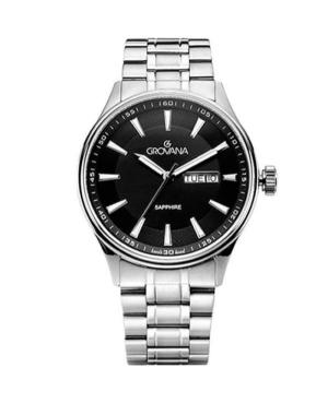 Vyriškas Kvarcinis Rodyklinis Watch GROVANA 1194.1137 Juodas Dial