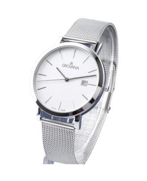 Men Quartz Analog Watch GROVANA 1230.1133 Bílá Dial image 1
