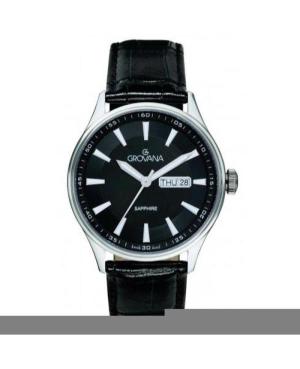 Men Quartz Analog Watch GROVANA 1194.1537 Černá Dial