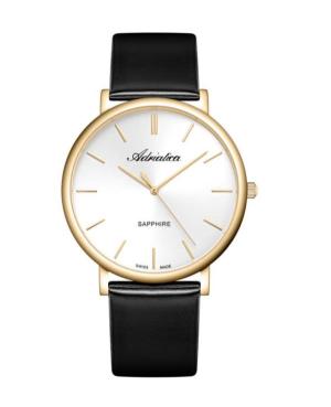 Mężczyźni Classic Analog klasyczny Szwajcar kwarcowy Zegarek ADRIATICA Srebrna Wybierz 40mm A8338.1213Q
