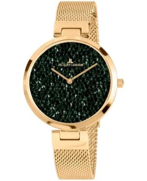 Women Fashion Quartz Analog Watch JACQUES LEMANS 1-2035L