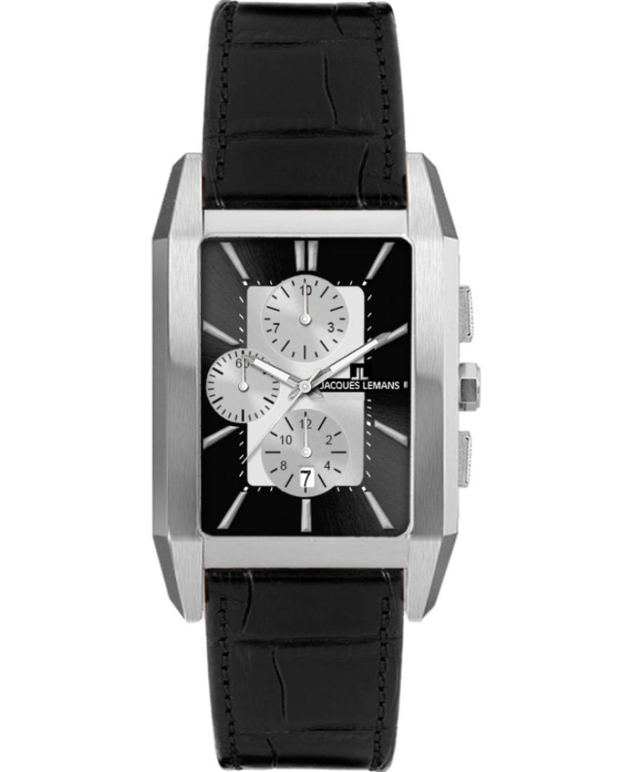 Men Quartz Analog Watch JACQUES LEMANS 1-2161B