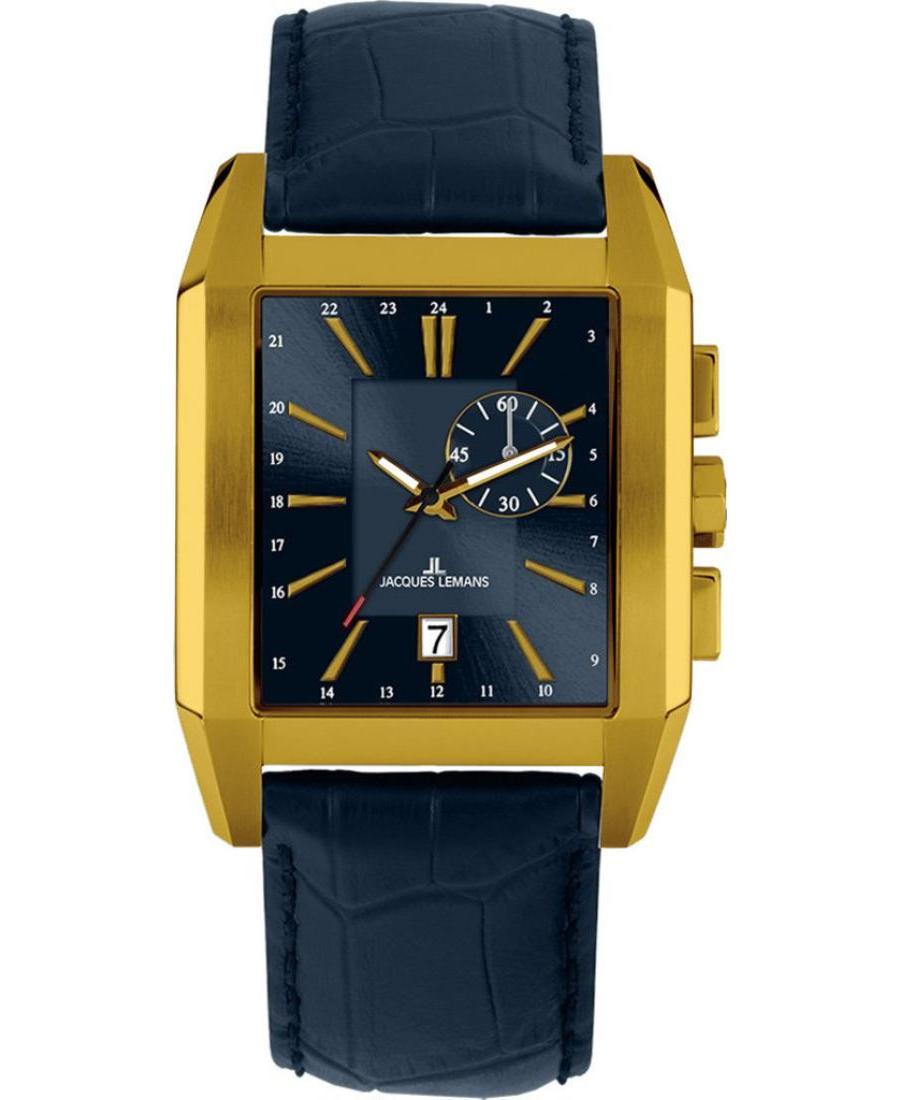 Vyriškas Kvarcinis Rodyklinis Watch JACQUES LEMANS 1-2162D